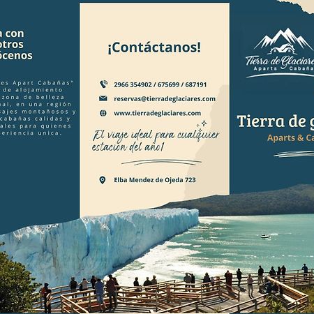 Hotel Cabanas Aparts Tierra De Glaciares เอลกาลาฟาเต ภายนอก รูปภาพ