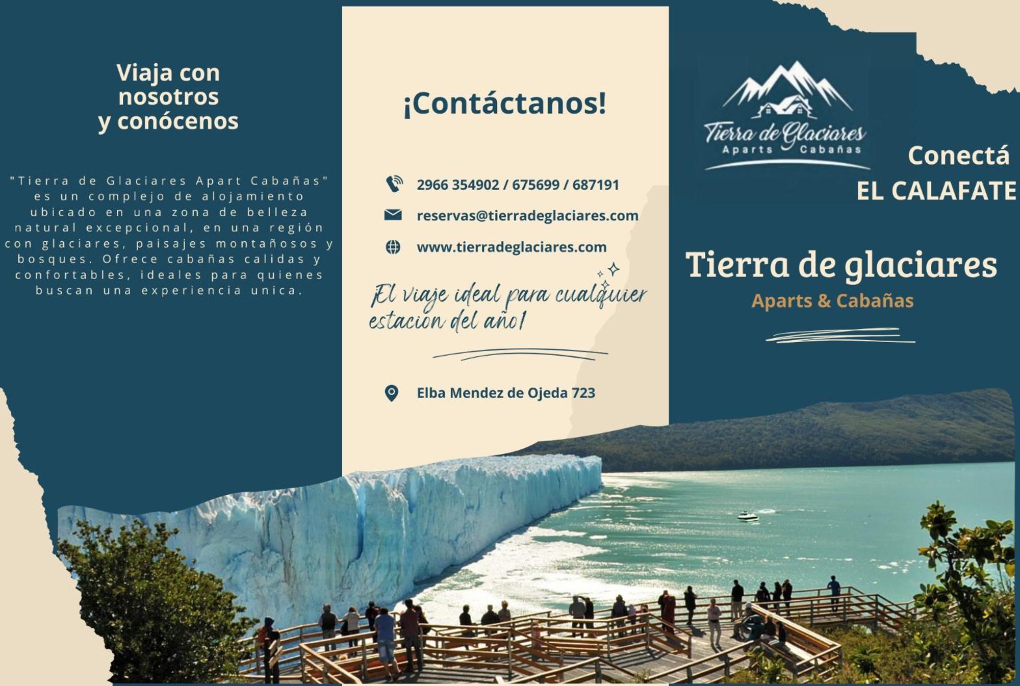 Hotel Cabanas Aparts Tierra De Glaciares เอลกาลาฟาเต ภายนอก รูปภาพ